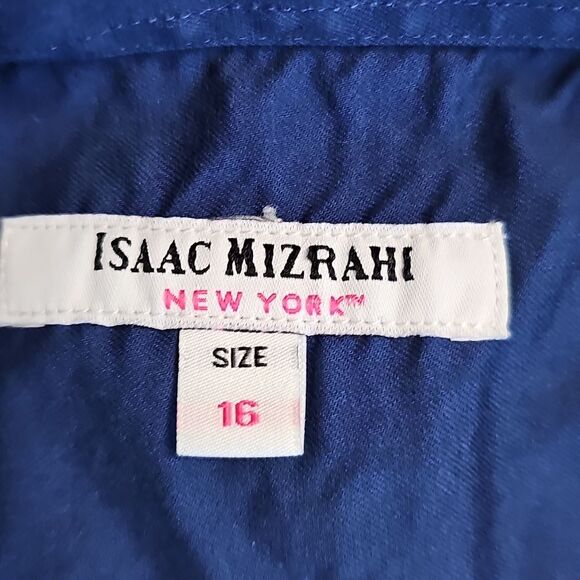 Isaak Mizrahi Big Boy Dress Shirt Size 16 - Picture 2 of 12